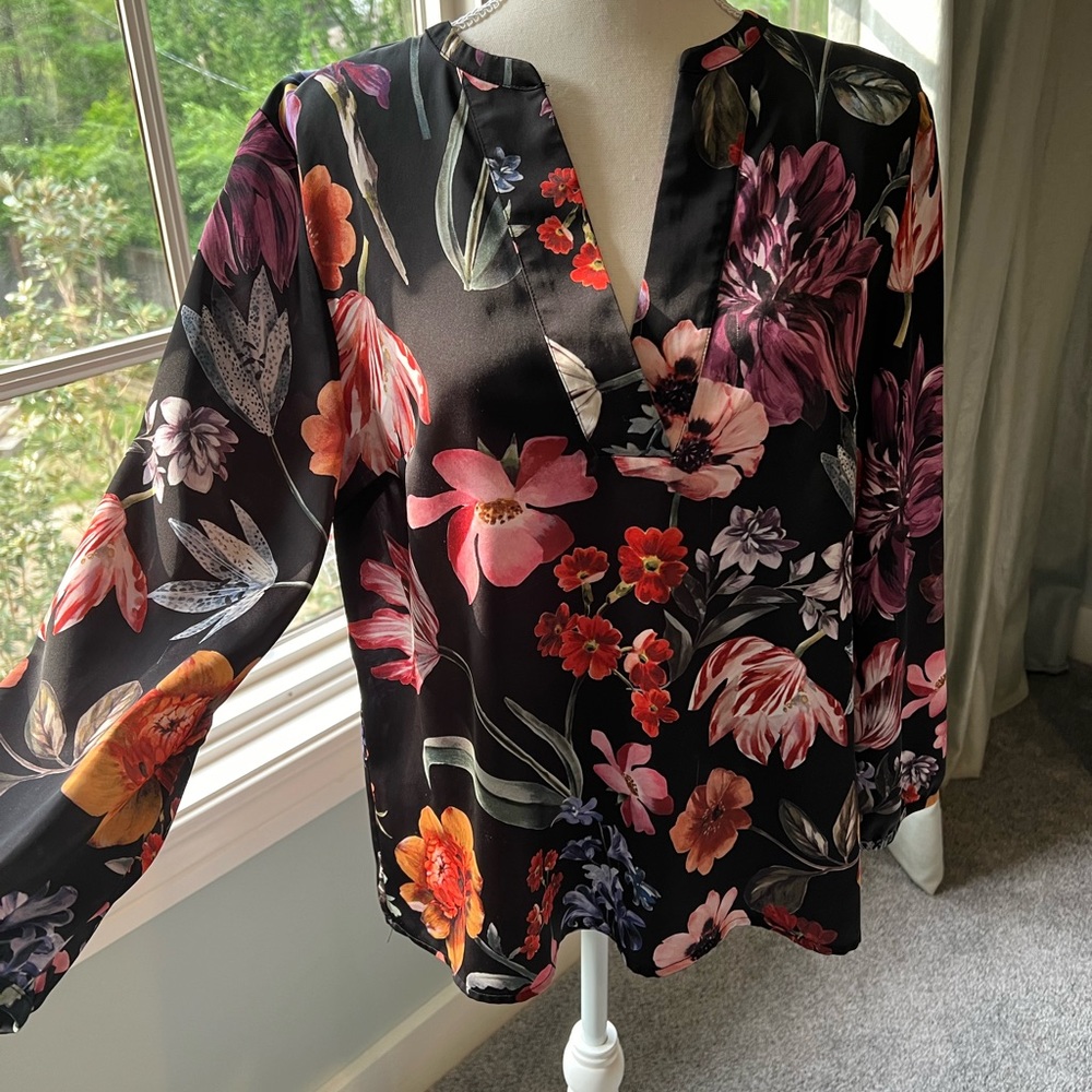 Beautiful floral top by J. Crew